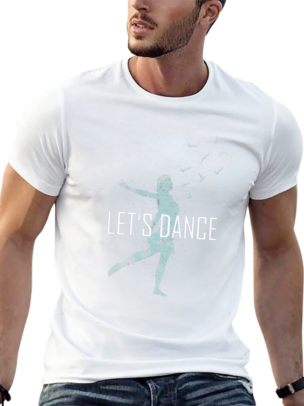 Lets Dance T-Shirt - Stylish Graphic Tee