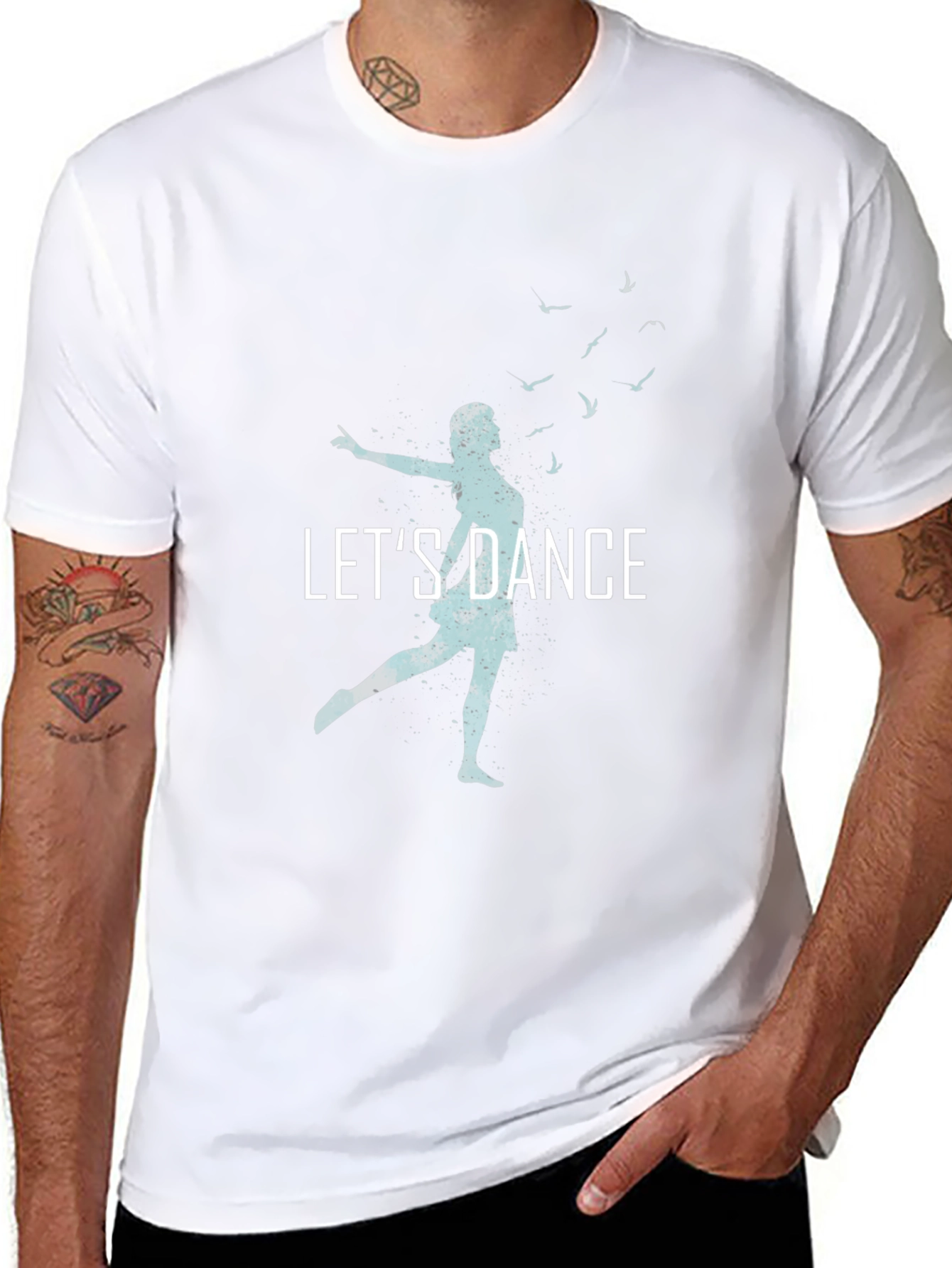 Lets Dance T-Shirt - Stylish Graphic Tee