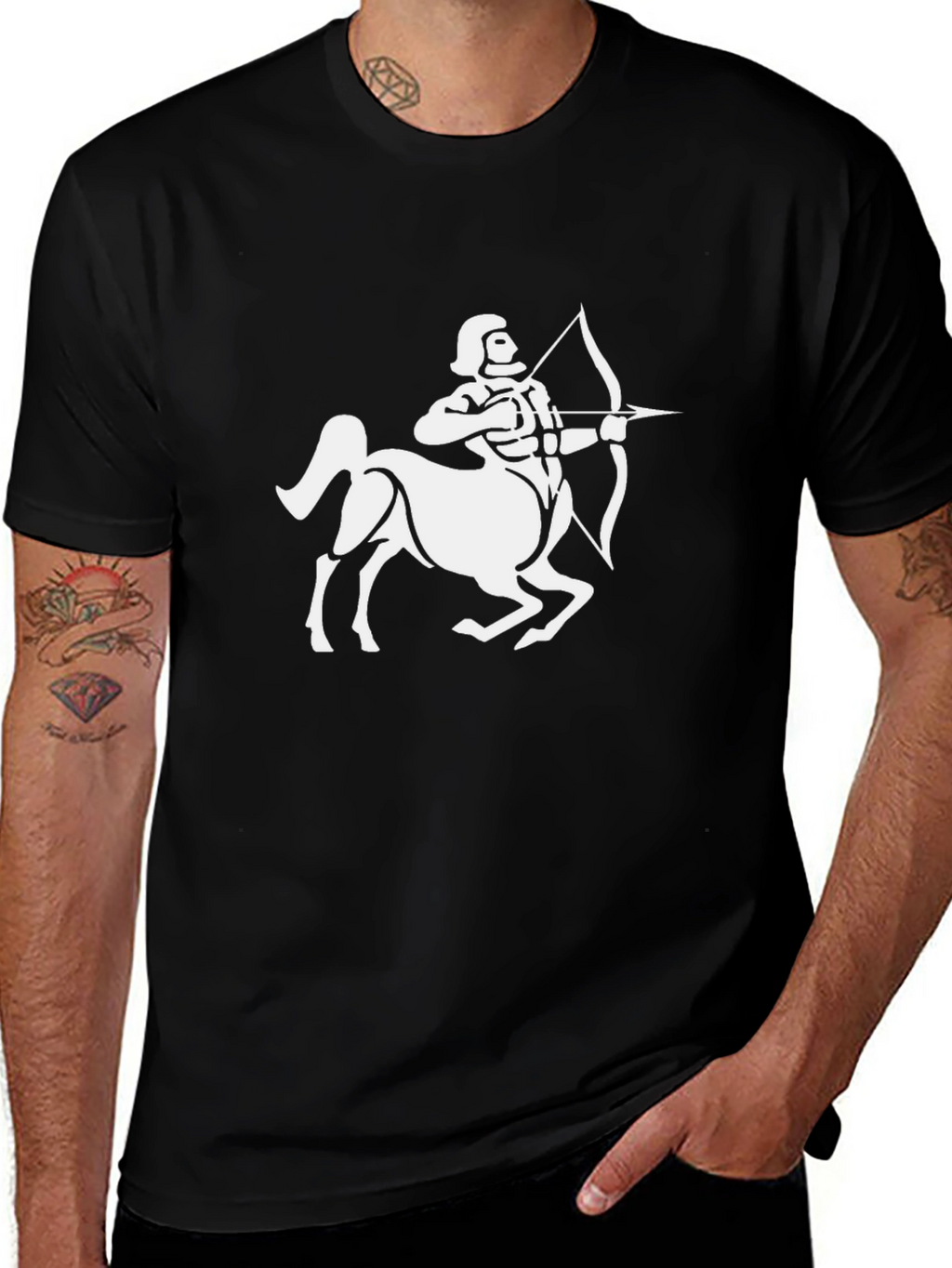 Sagittarius Centaur Graphic Tee - Zodiac Sign Shirt