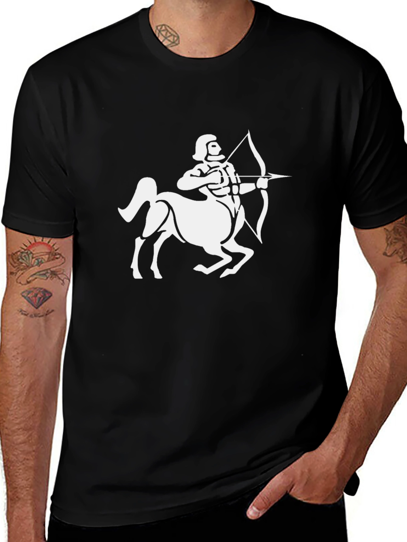 Sagittarius Centaur Graphic Tee - Zodiac Sign Shirt