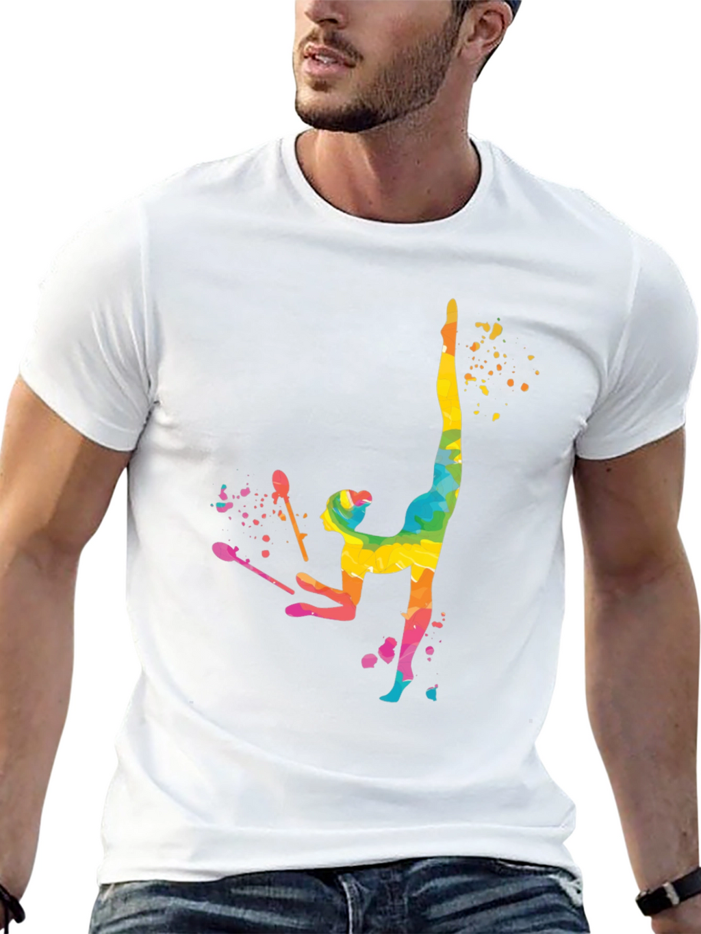 Mens Artistic Gymnastics T-Shirt