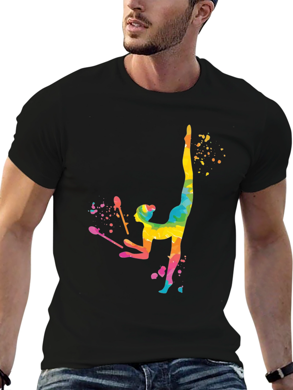 Mens Artistic Gymnastics T-Shirt