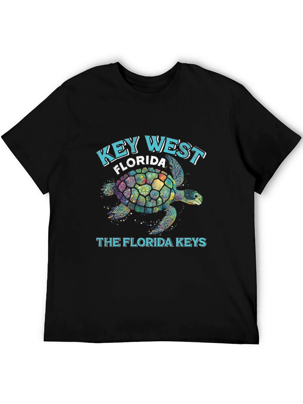 Key West Florida Turtle Graphic Tee