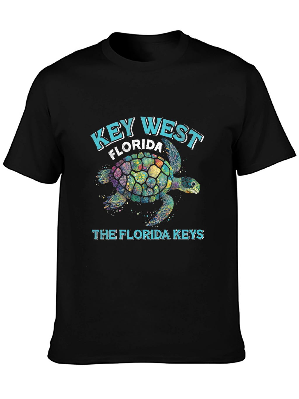 Key West Florida Turtle Graphic Tee