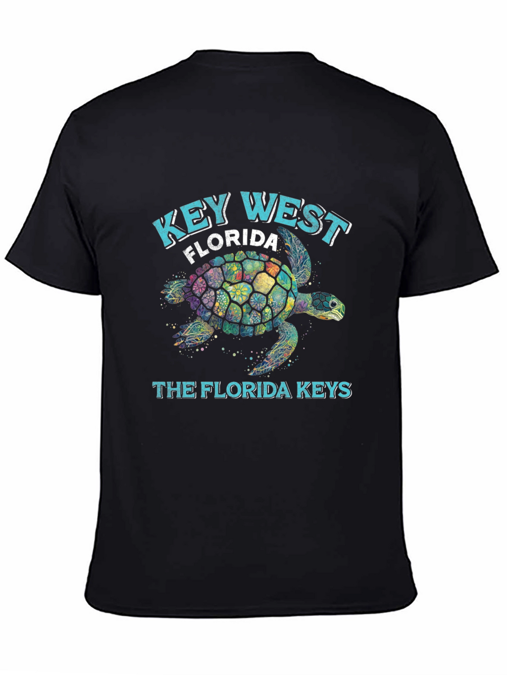 Key West Florida Turtle Graphic Tee
