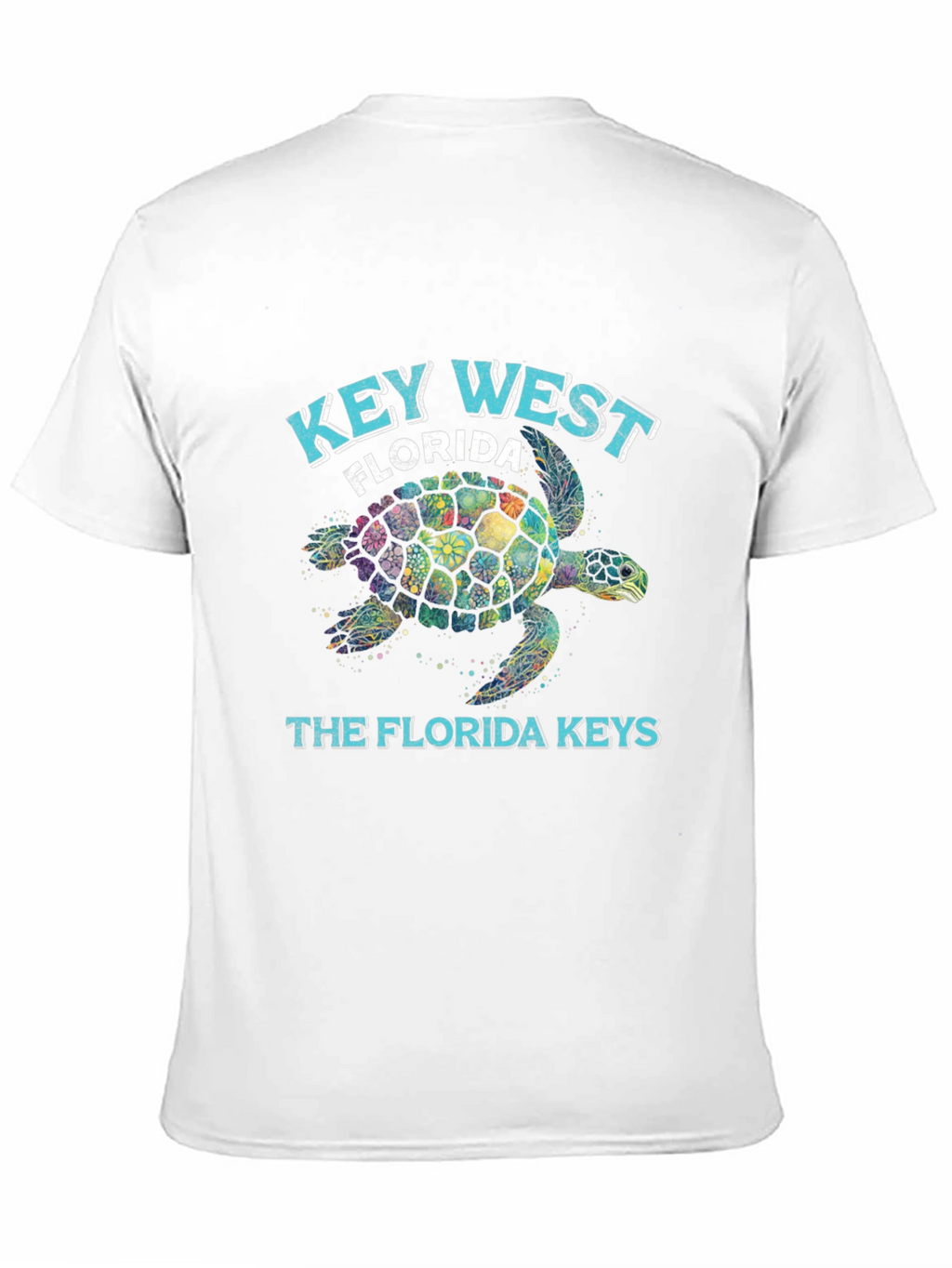 Key West Florida Turtle Graphic Tee