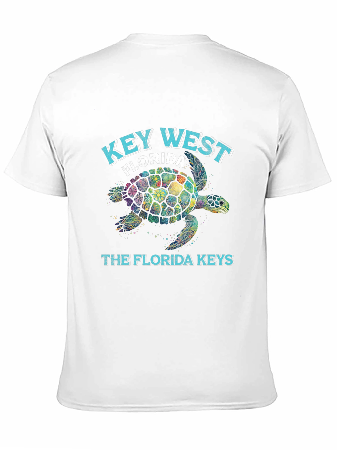 Key West Florida Turtle Graphic Tee