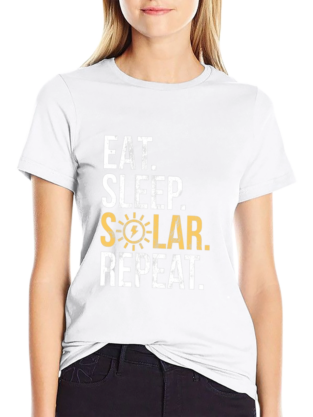 Eat Sleep Solar Repeat T-Shirt