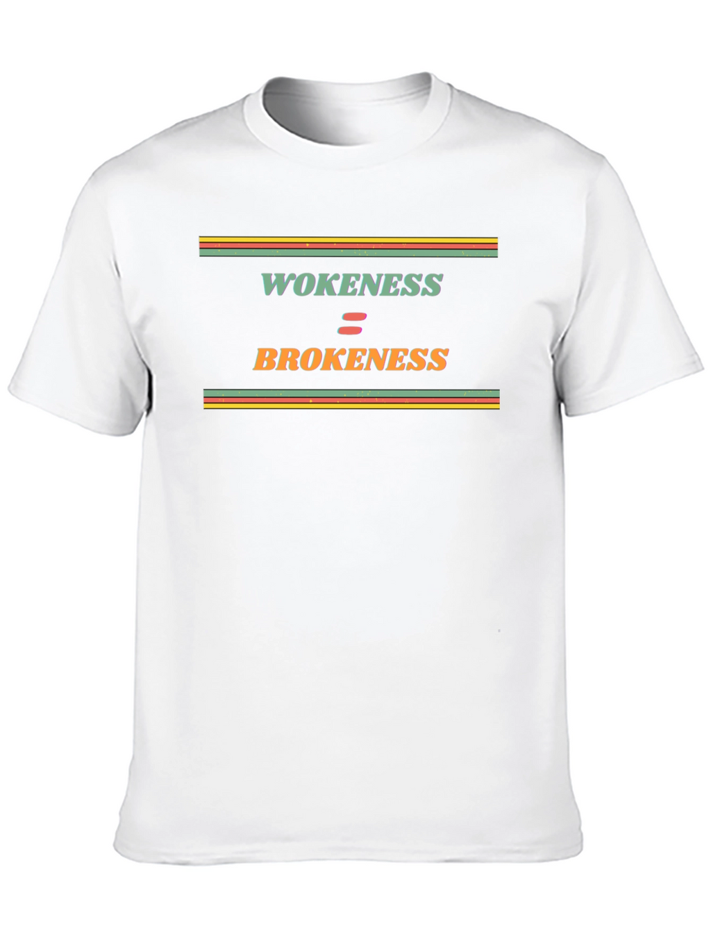 Wokeness Brokeness Graphic Tee - Black