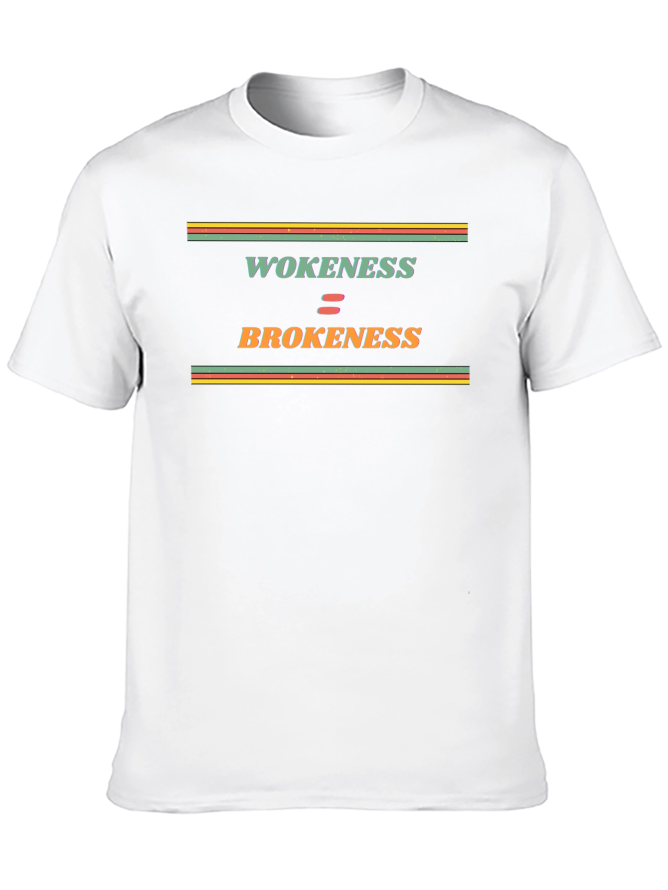 Wokeness Brokeness Graphic Tee - Black