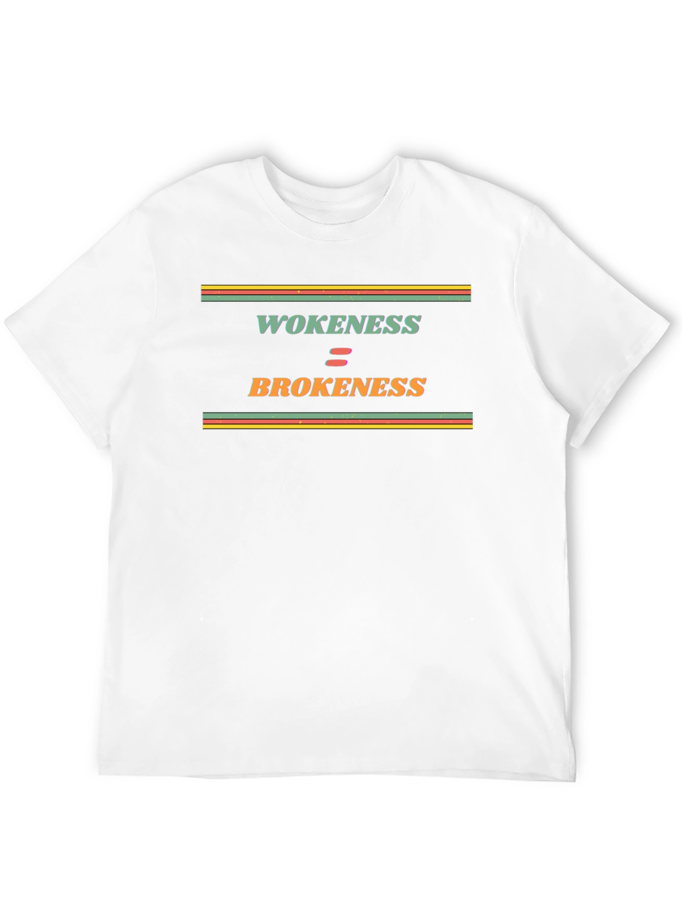 Wokeness Brokeness Graphic Tee - Black