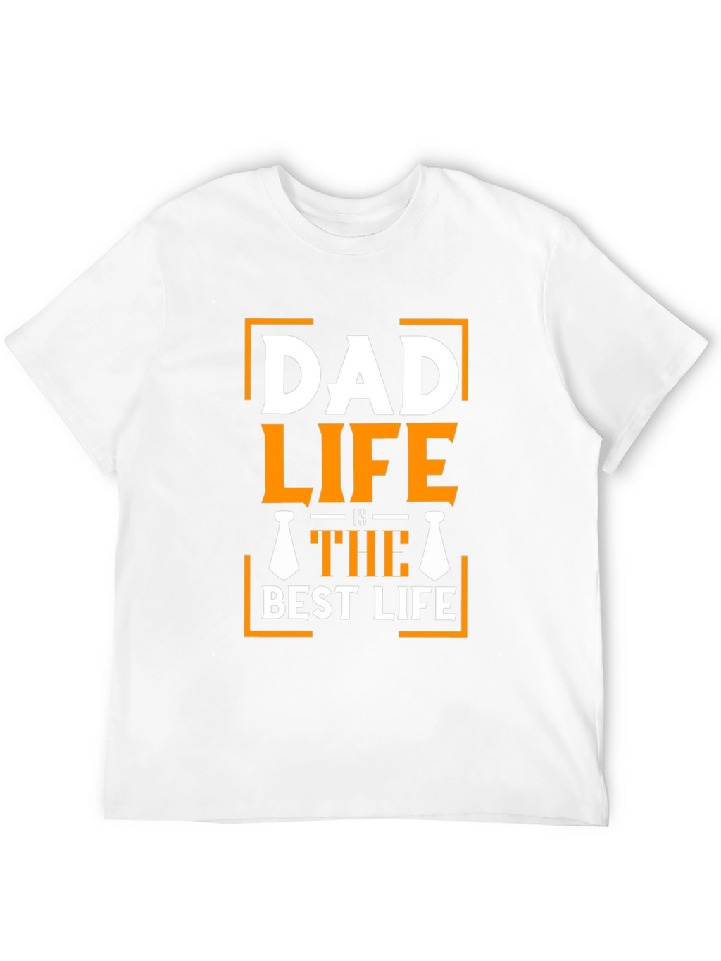 Dad Life Is The Best Life Black T-Shirt