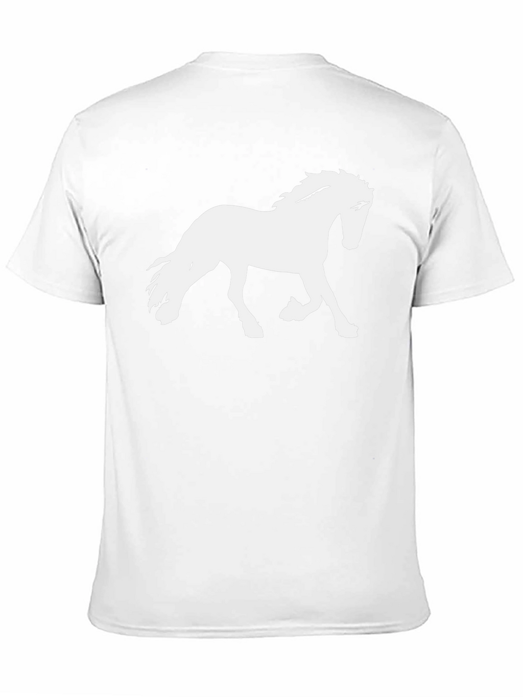 Horse Graphic Tee - Stylish Black T-Shirt