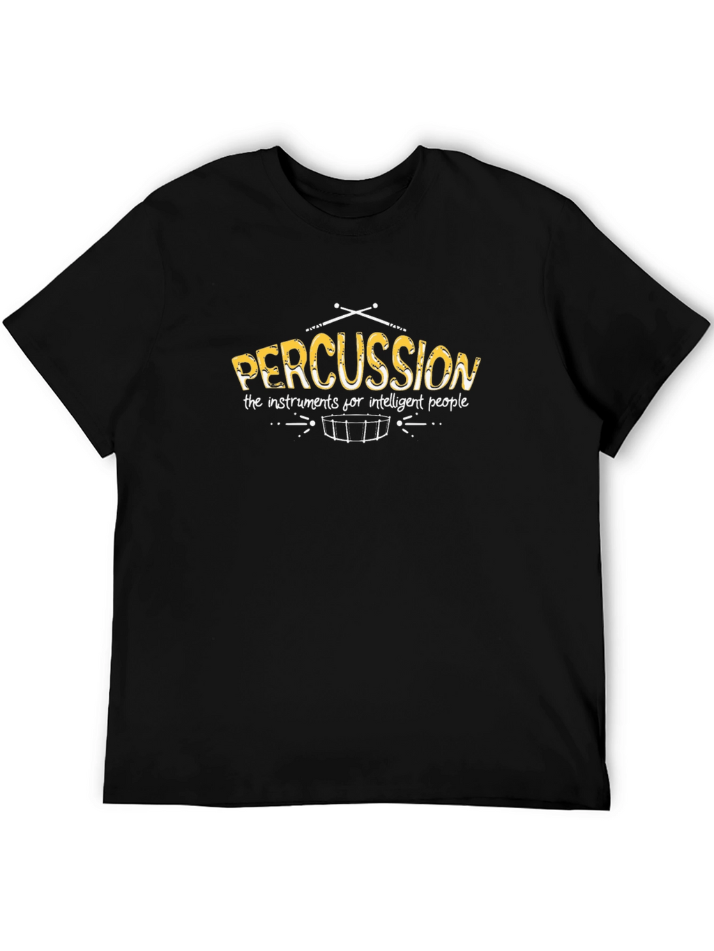 Percussion Instruments Black T-Shirt