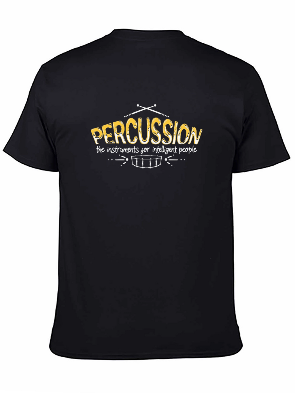 Percussion Instruments Black T-Shirt