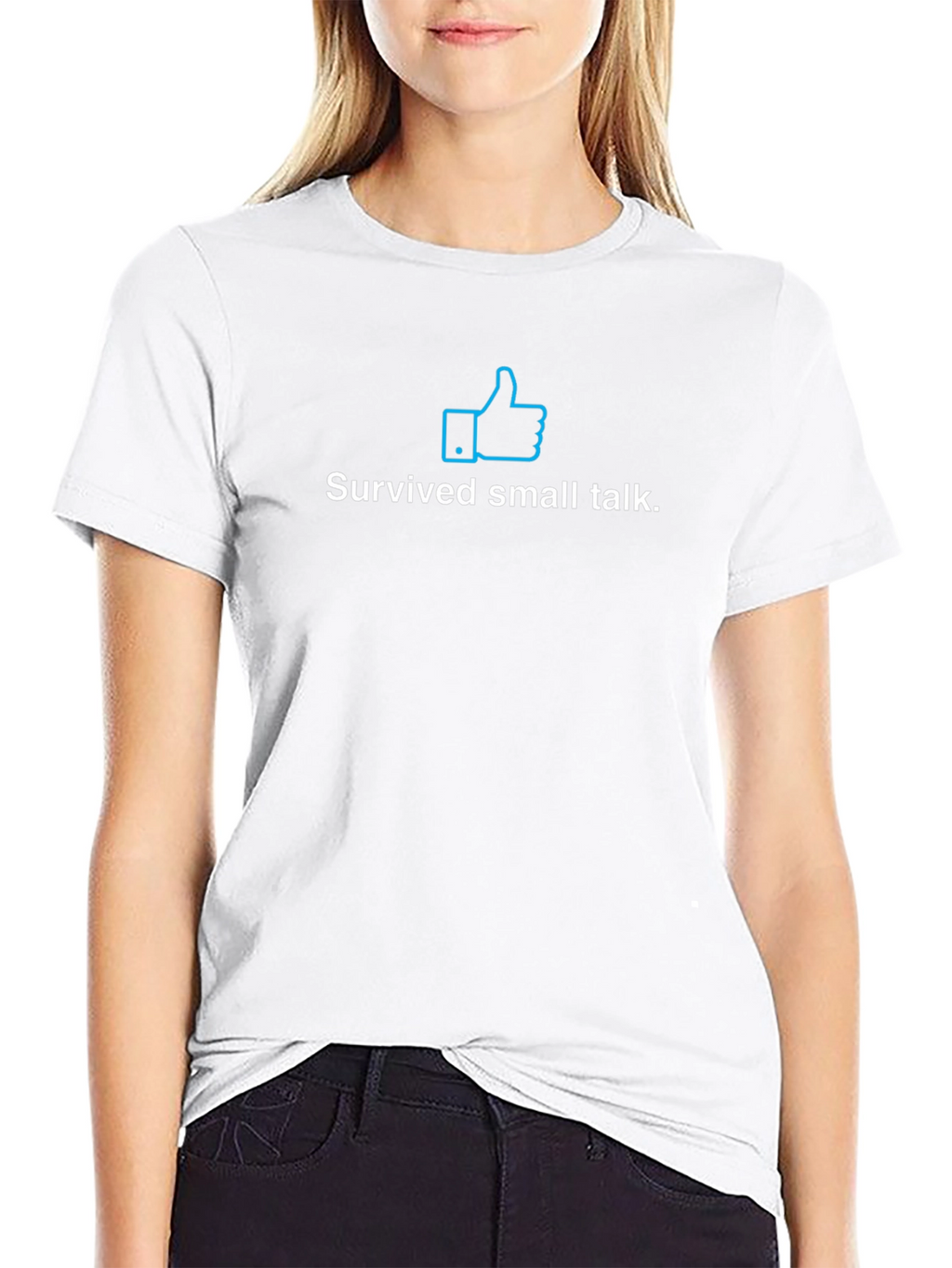 Survive Small Talk T-Shirt - Comfort & Style