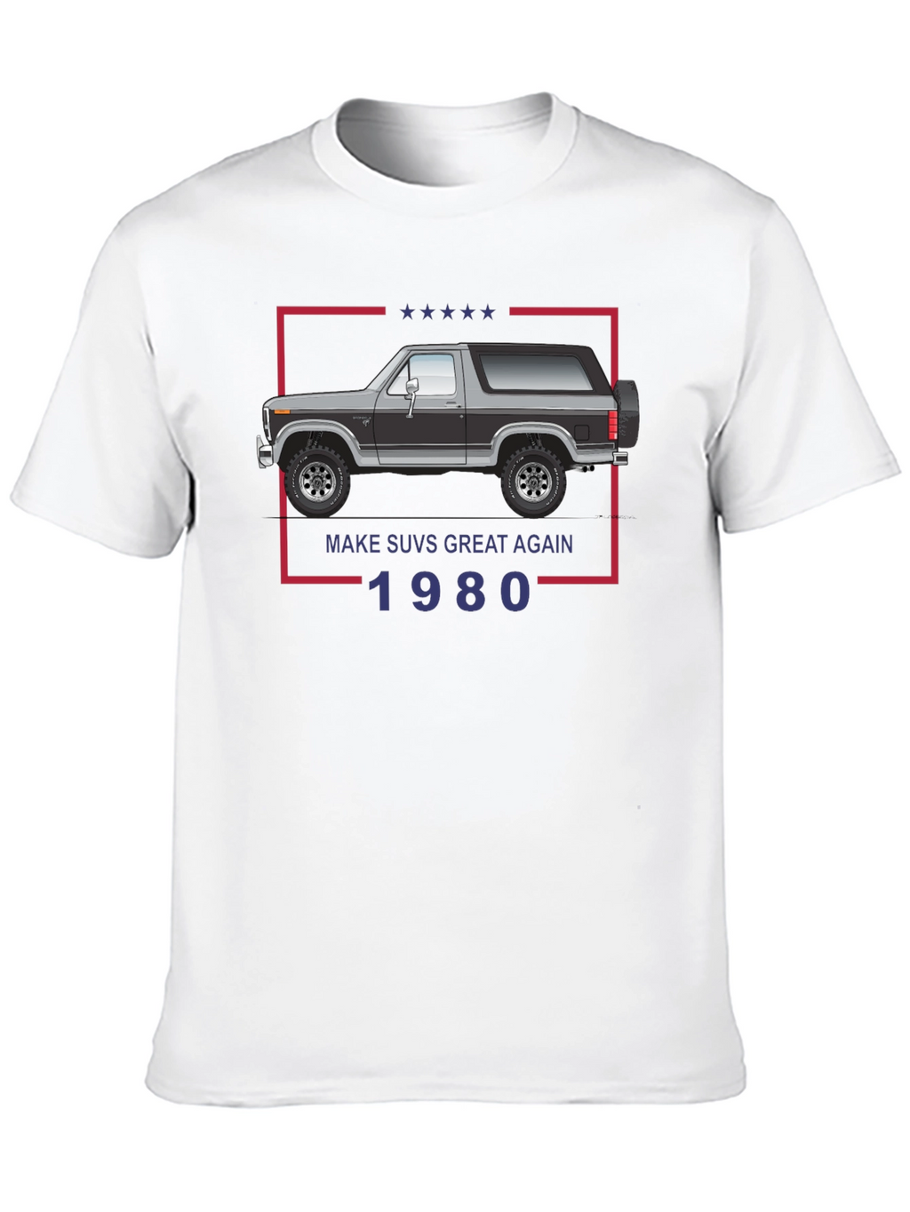 Make SUVs Great Again 1980s T-Shirt