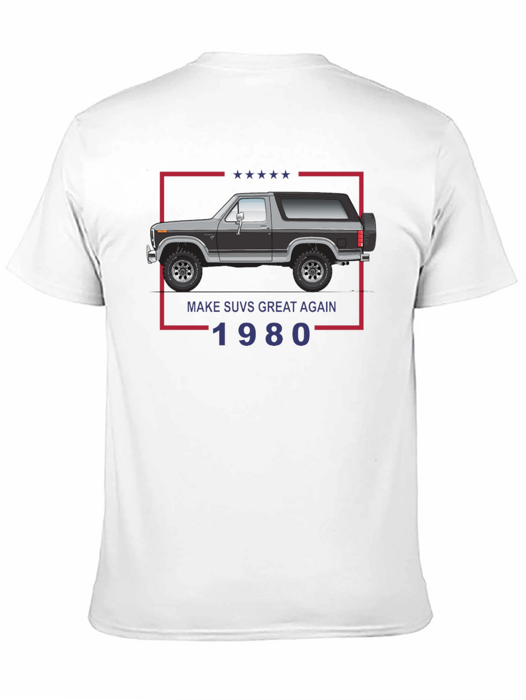 Make SUVs Great Again 1980s T-Shirt