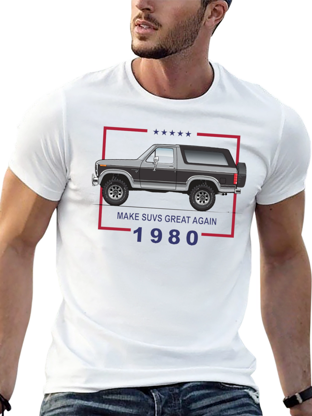 Make SUVs Great Again 1980s T-Shirt