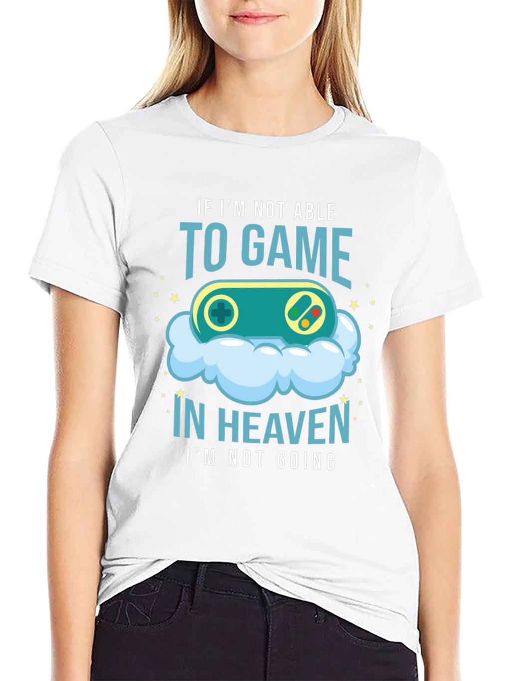 Gamer Heaven T-Shirt - Funny Gaming Tee
