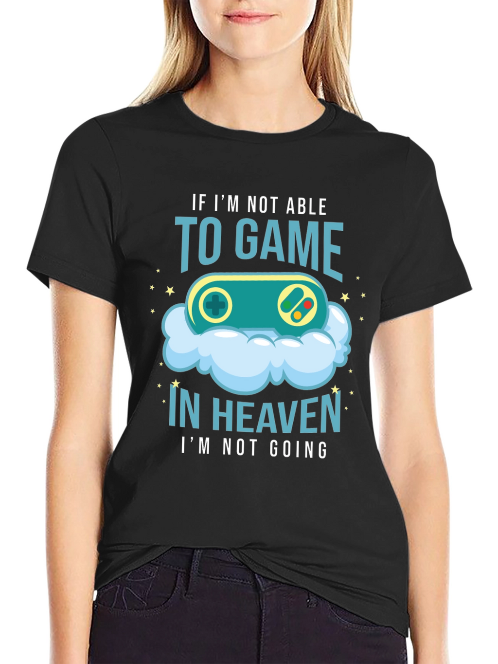 Gamer Heaven T-Shirt - Funny Gaming Tee