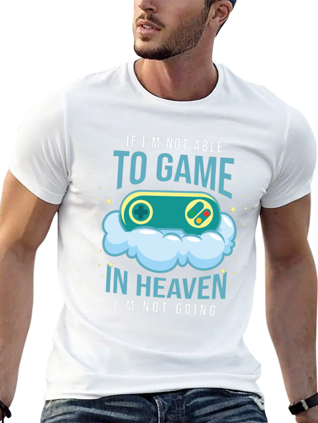 Gamer Heaven T-Shirt - Funny Gaming Tee