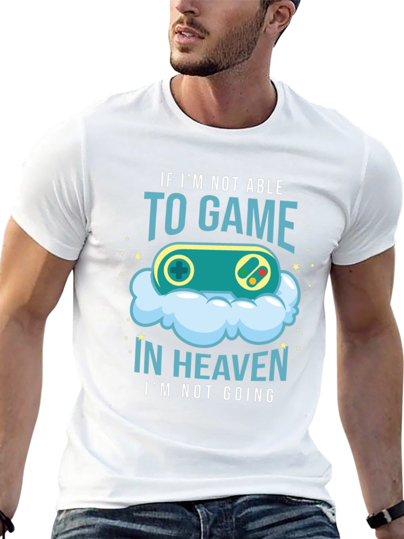 Gamer Heaven T-Shirt - Funny Gaming Tee