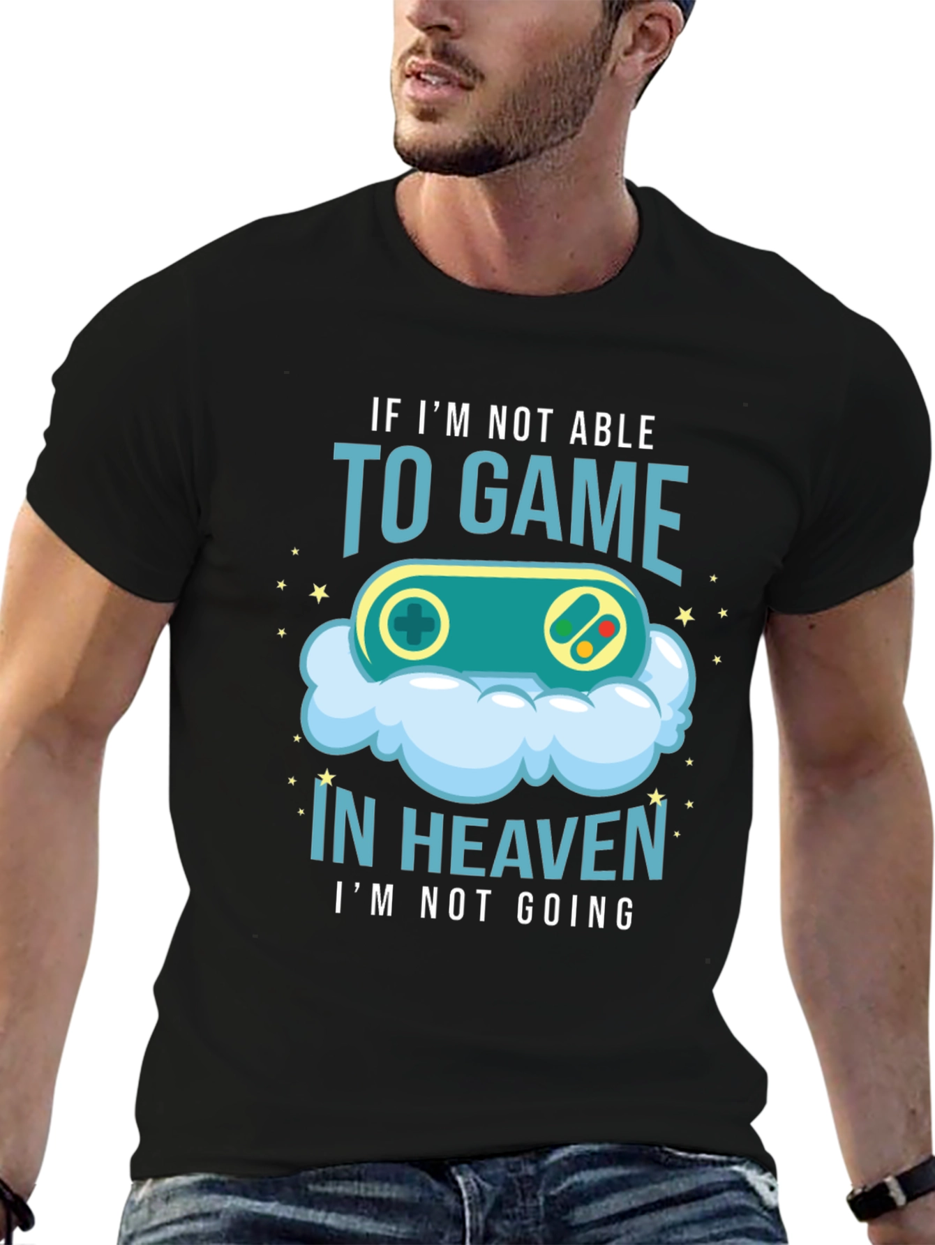 Gamer Heaven T-Shirt - Funny Gaming Tee