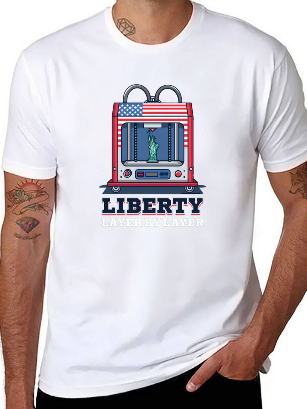 Liberty Layer by Layer Graphic T-Shirt
