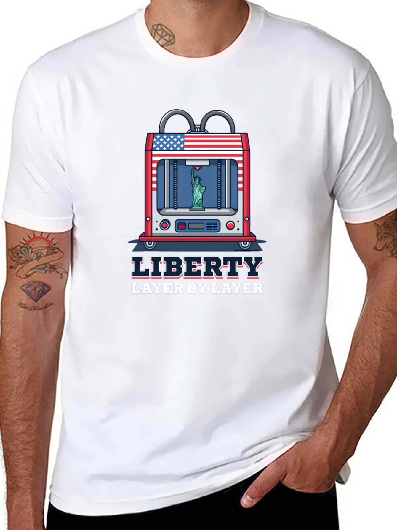 Liberty Layer by Layer Graphic T-Shirt