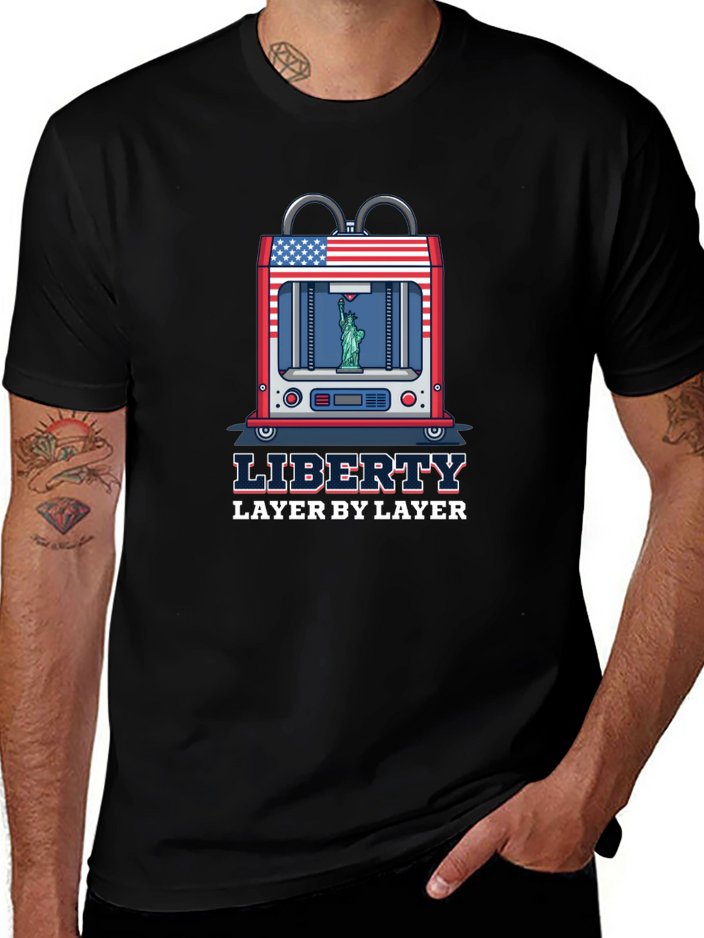 Liberty Layer by Layer Graphic T-Shirt