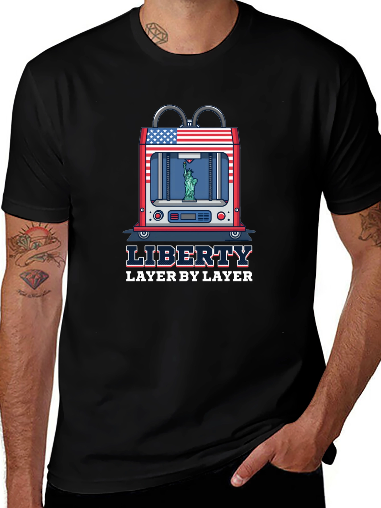 Liberty Layer by Layer Graphic T-Shirt
