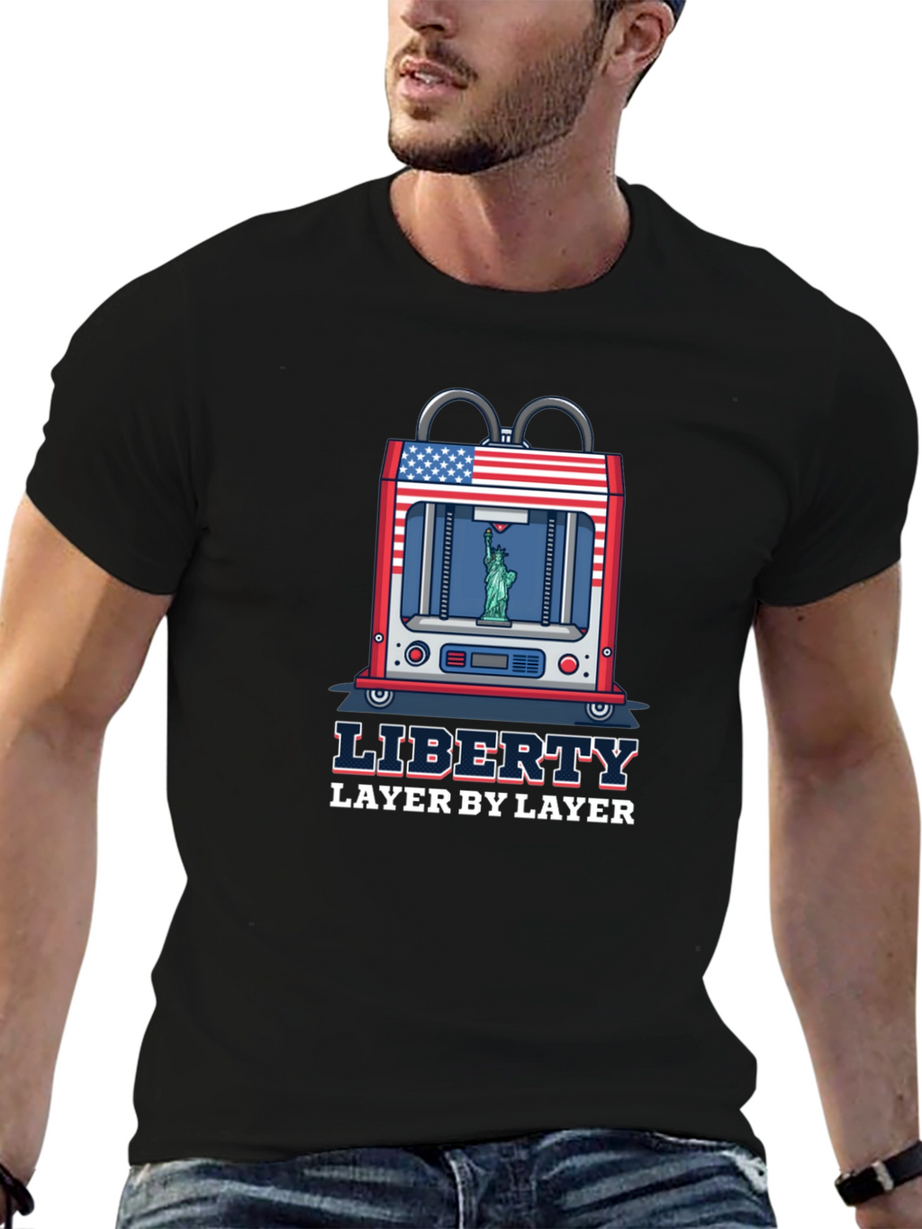 Liberty Layer by Layer Graphic T-Shirt