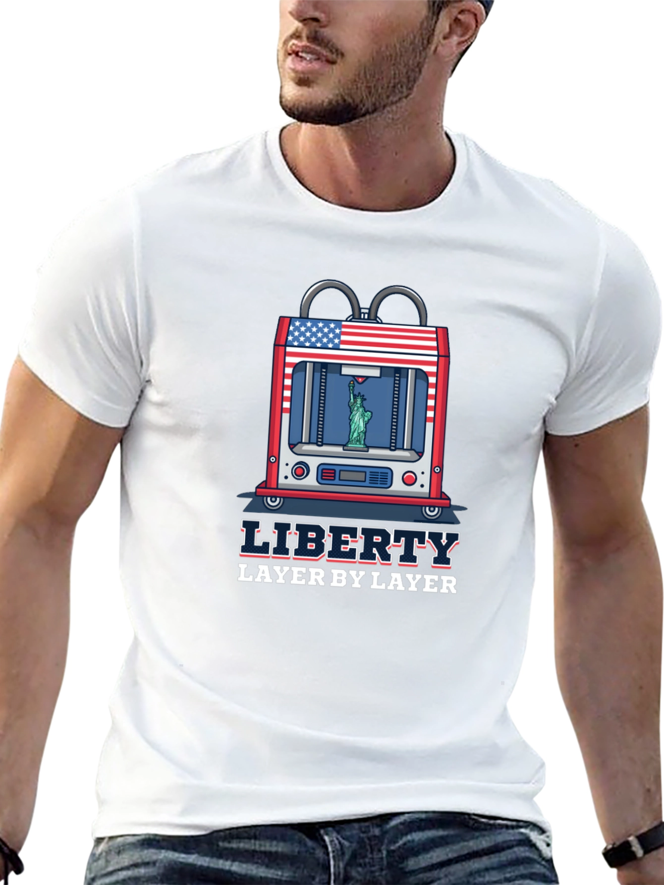 Liberty Layer by Layer Graphic T-Shirt