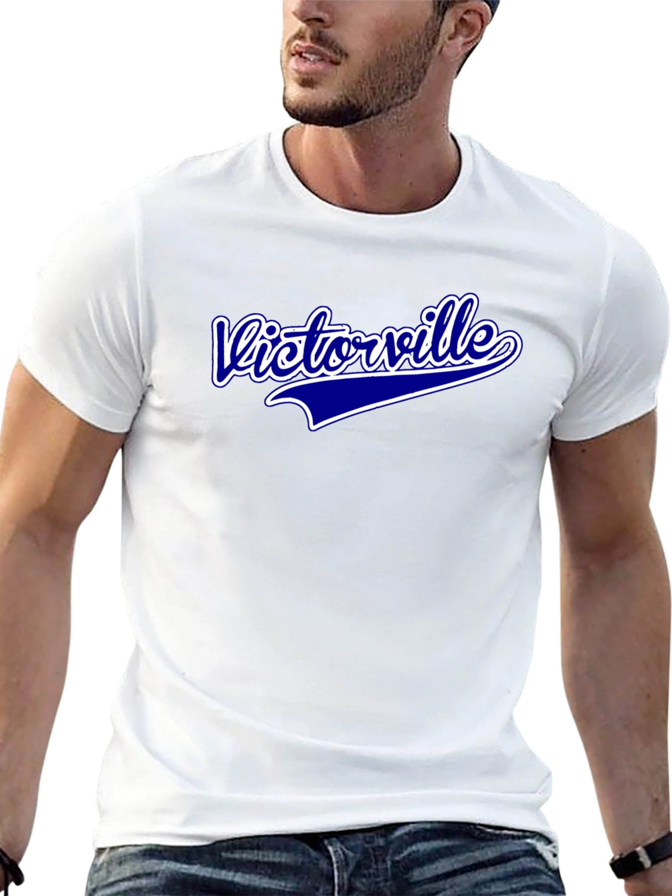 Victorville Script Graphic T-Shirt