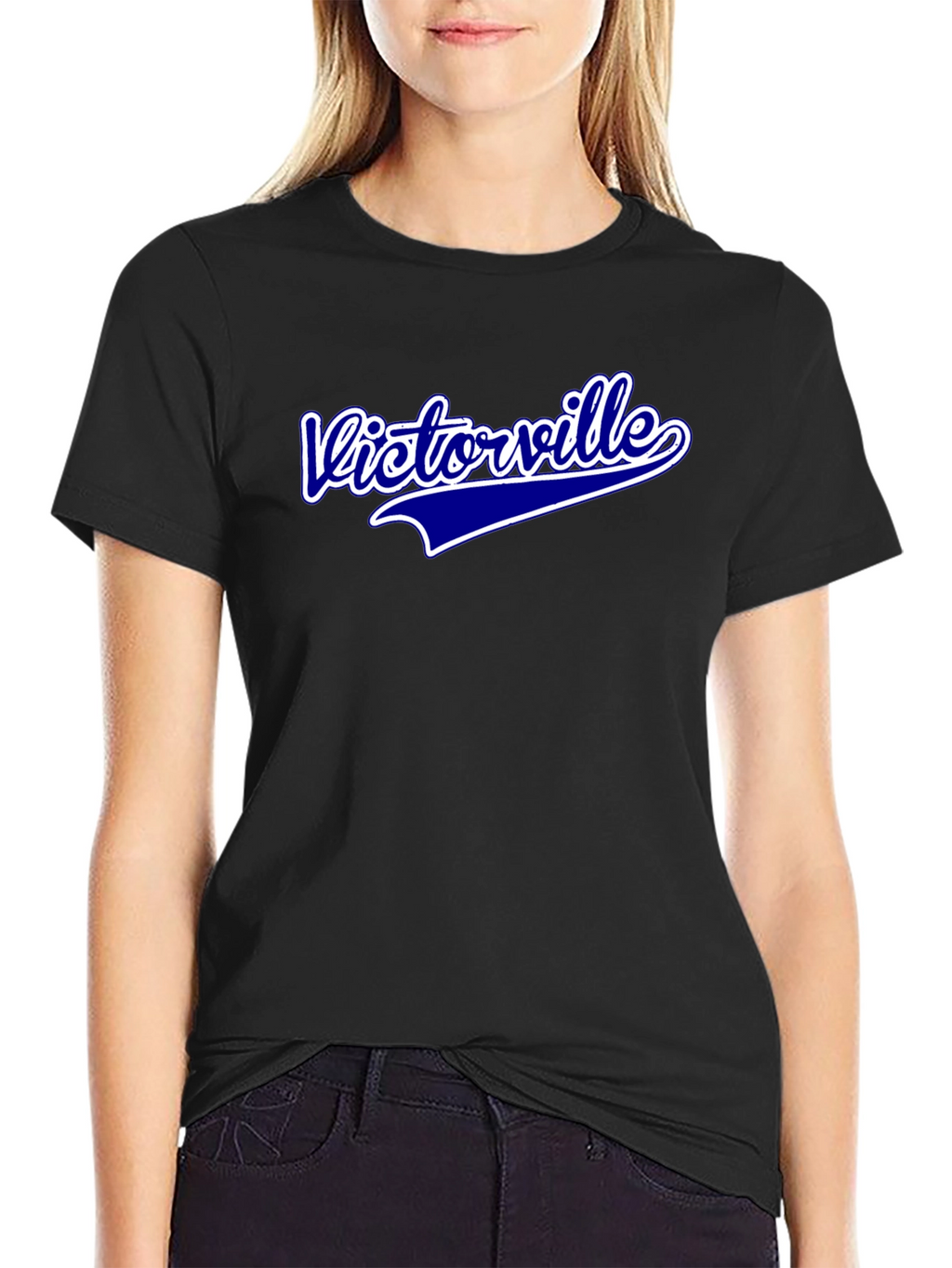 Victorville Script Graphic T-Shirt