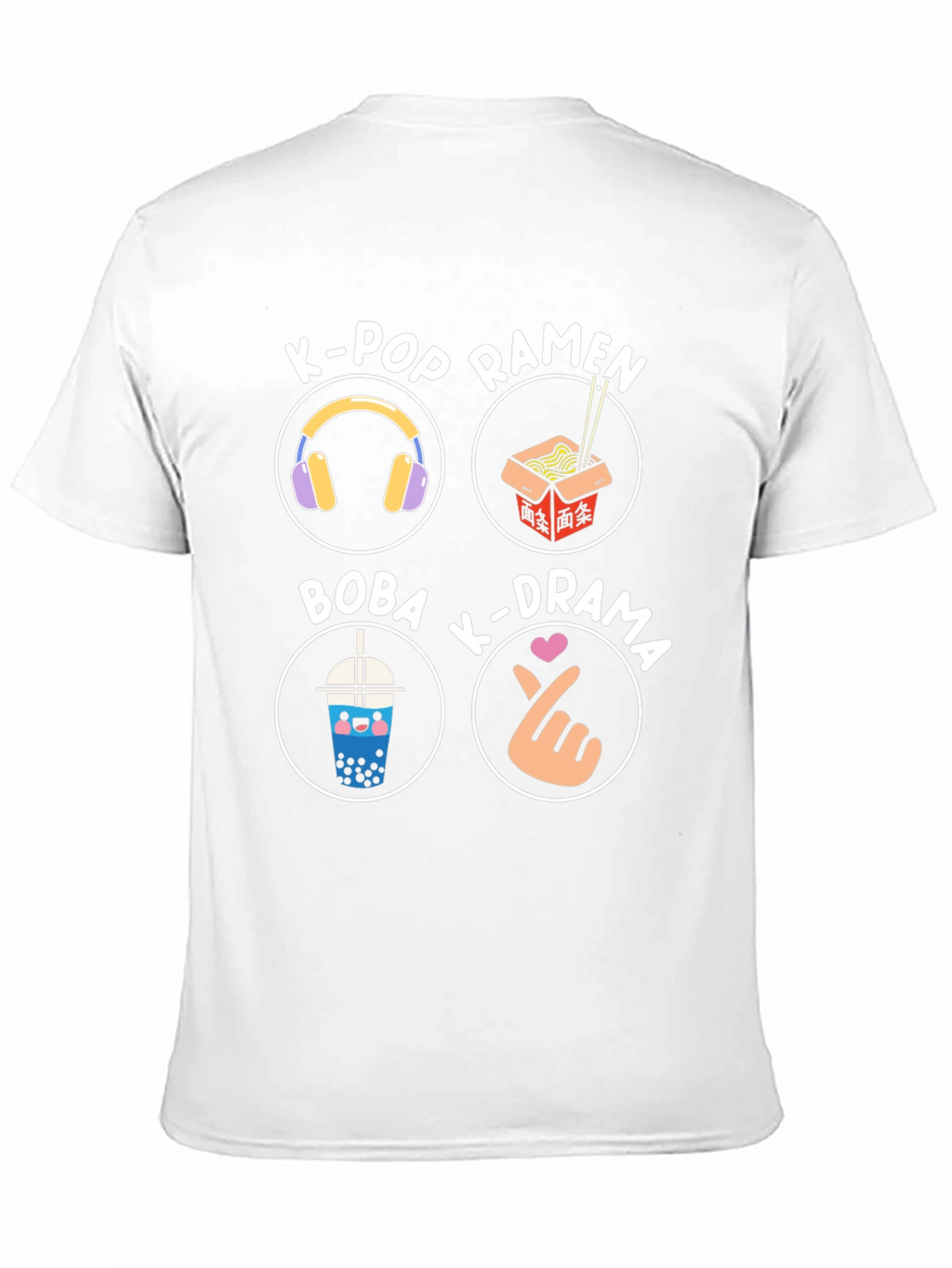 K-Pop Lover T-Shirt: Ramen Drama Boba
