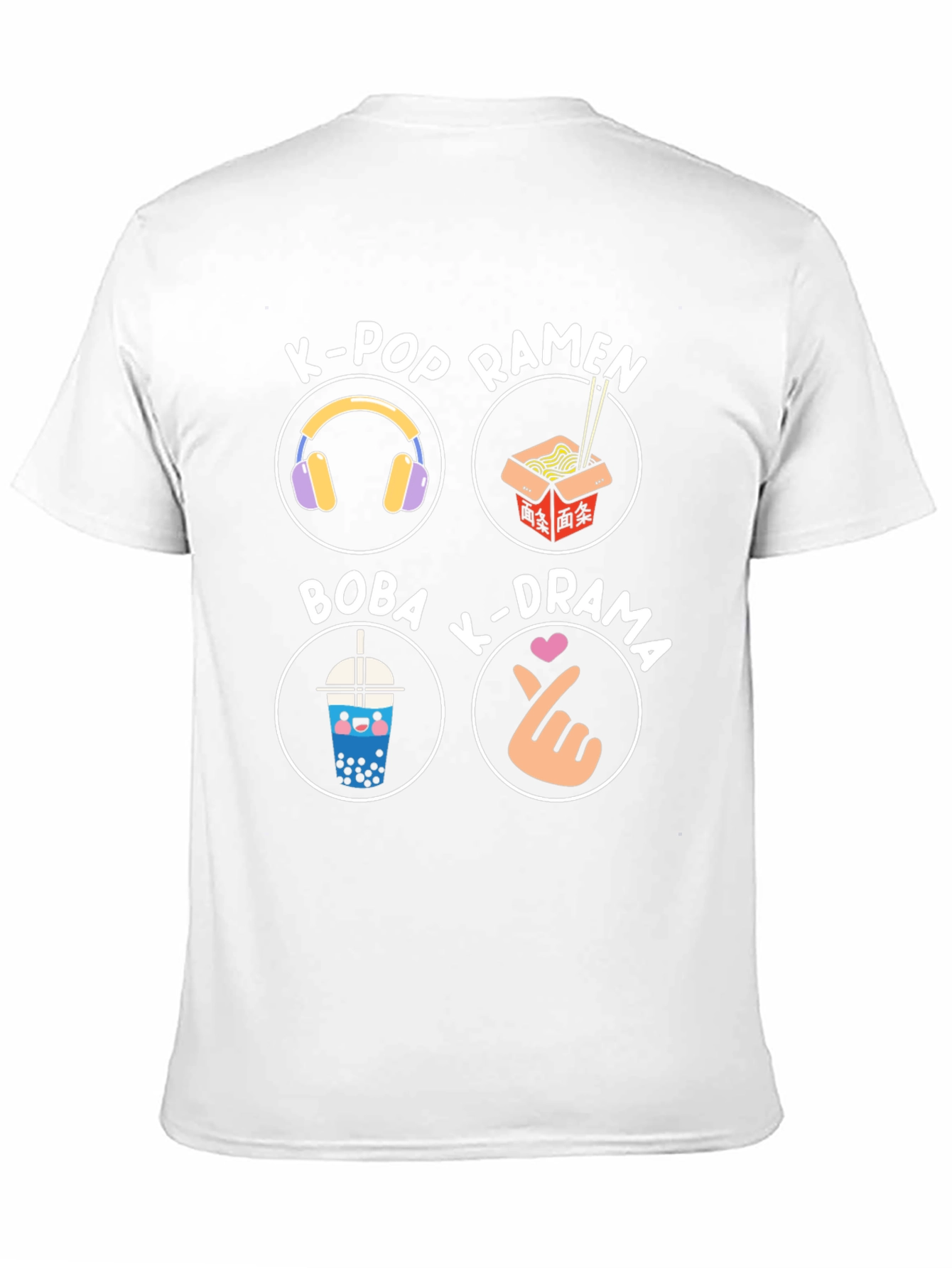 K-Pop Lover T-Shirt: Ramen Drama Boba