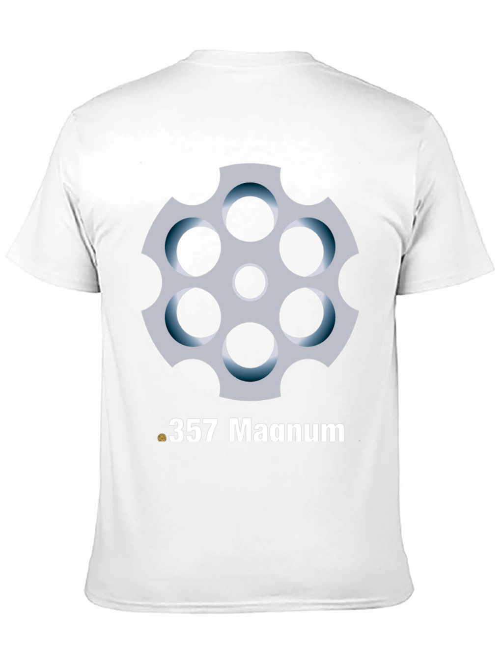 .357 Magnum T-Shirt - Revolver Cylinder Graphic Tee