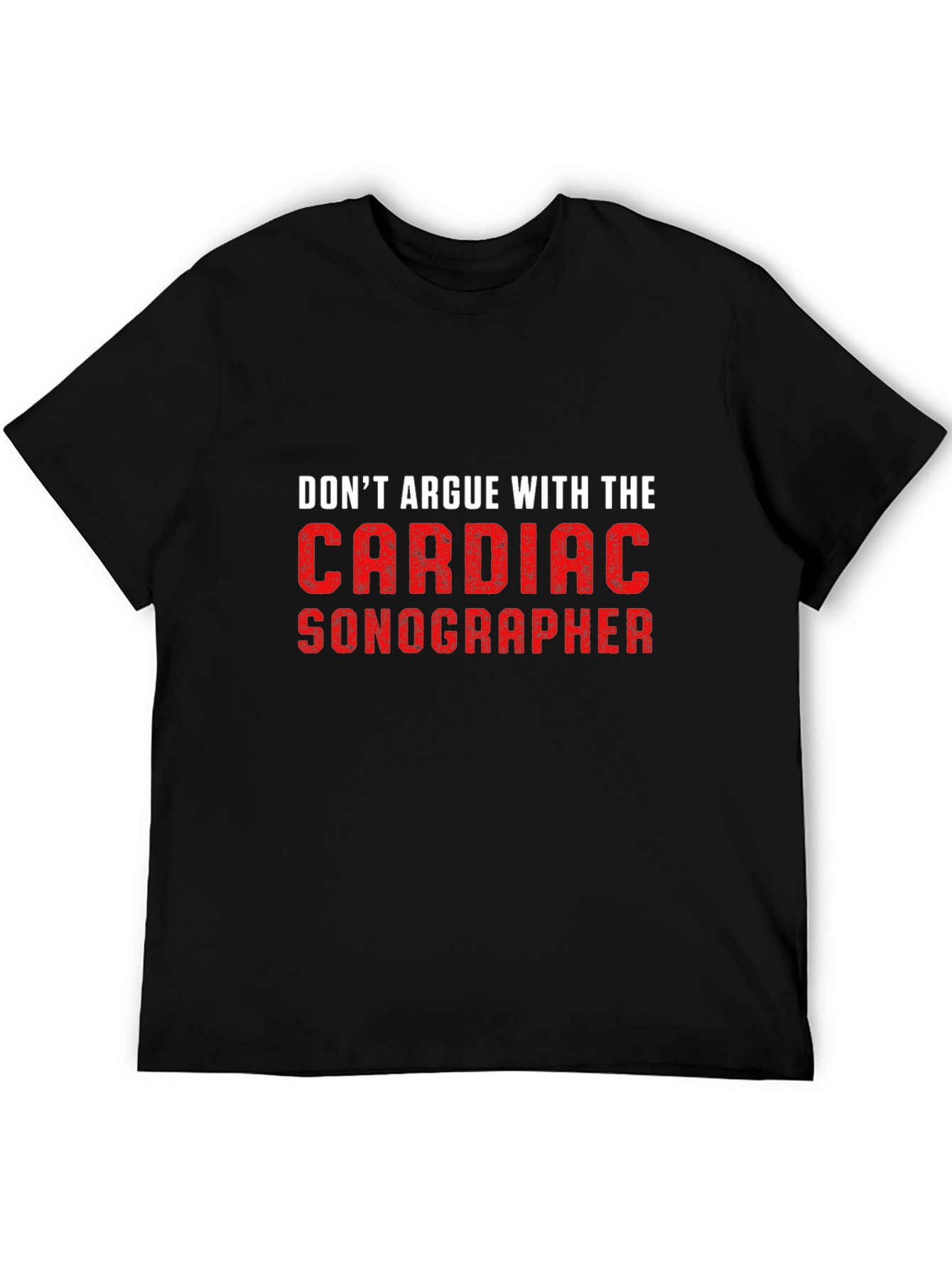 Cardiac Sonographer T-Shirt: Funny Medical Job Tee
