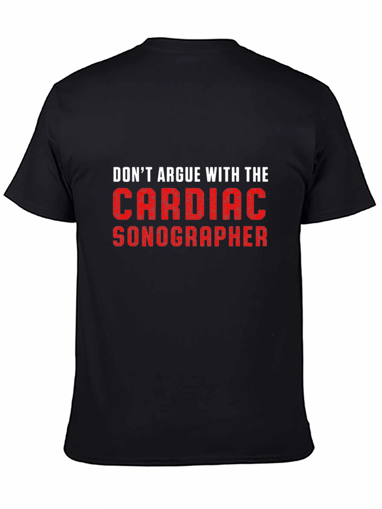 Cardiac Sonographer T-Shirt: Funny Medical Job Tee