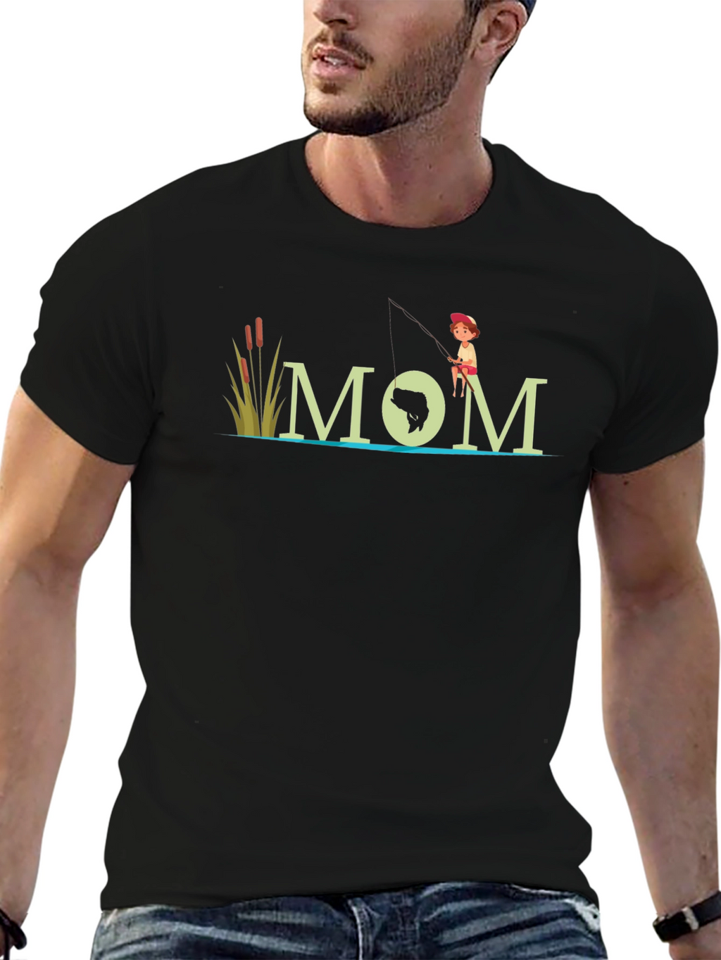 Fishing Mom T-Shirt: Outdoor Adventure