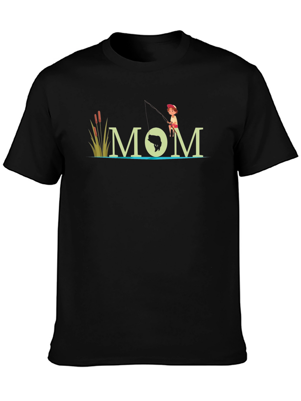 Fishing Mom T-Shirt: Outdoor Adventure