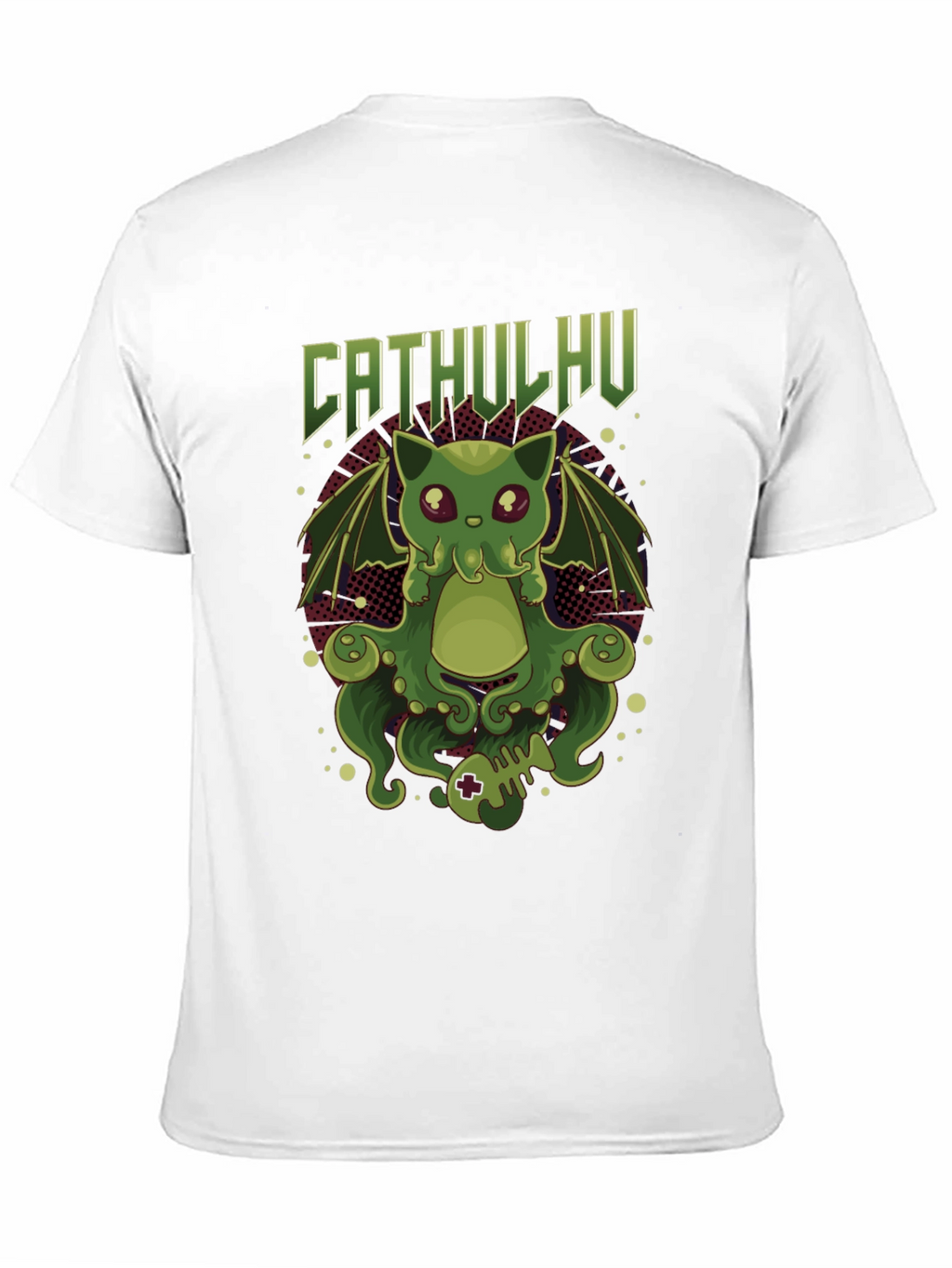 CATHULHU Graphic Tee - Kraken Cat Humor