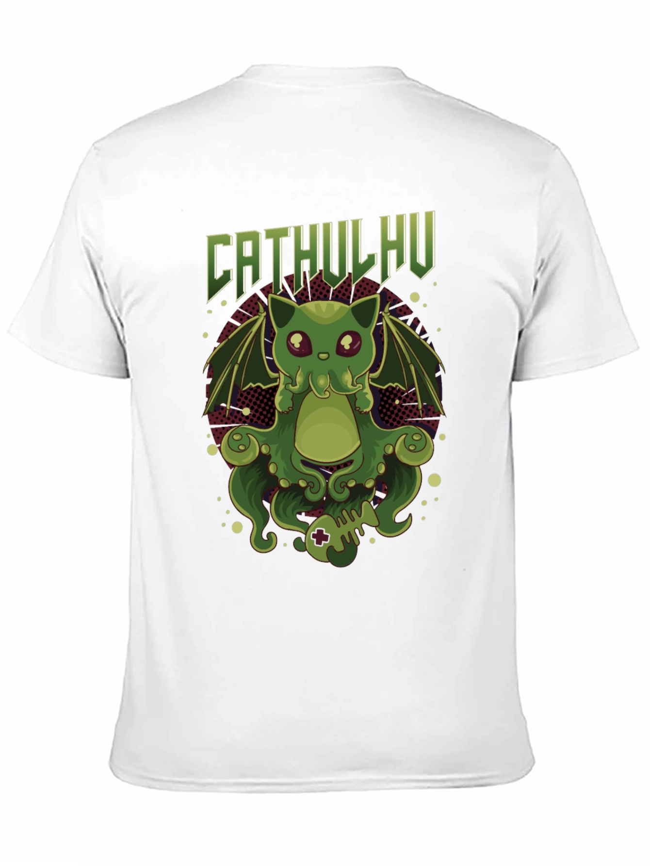 CATHULHU Graphic Tee - Kraken Cat Humor