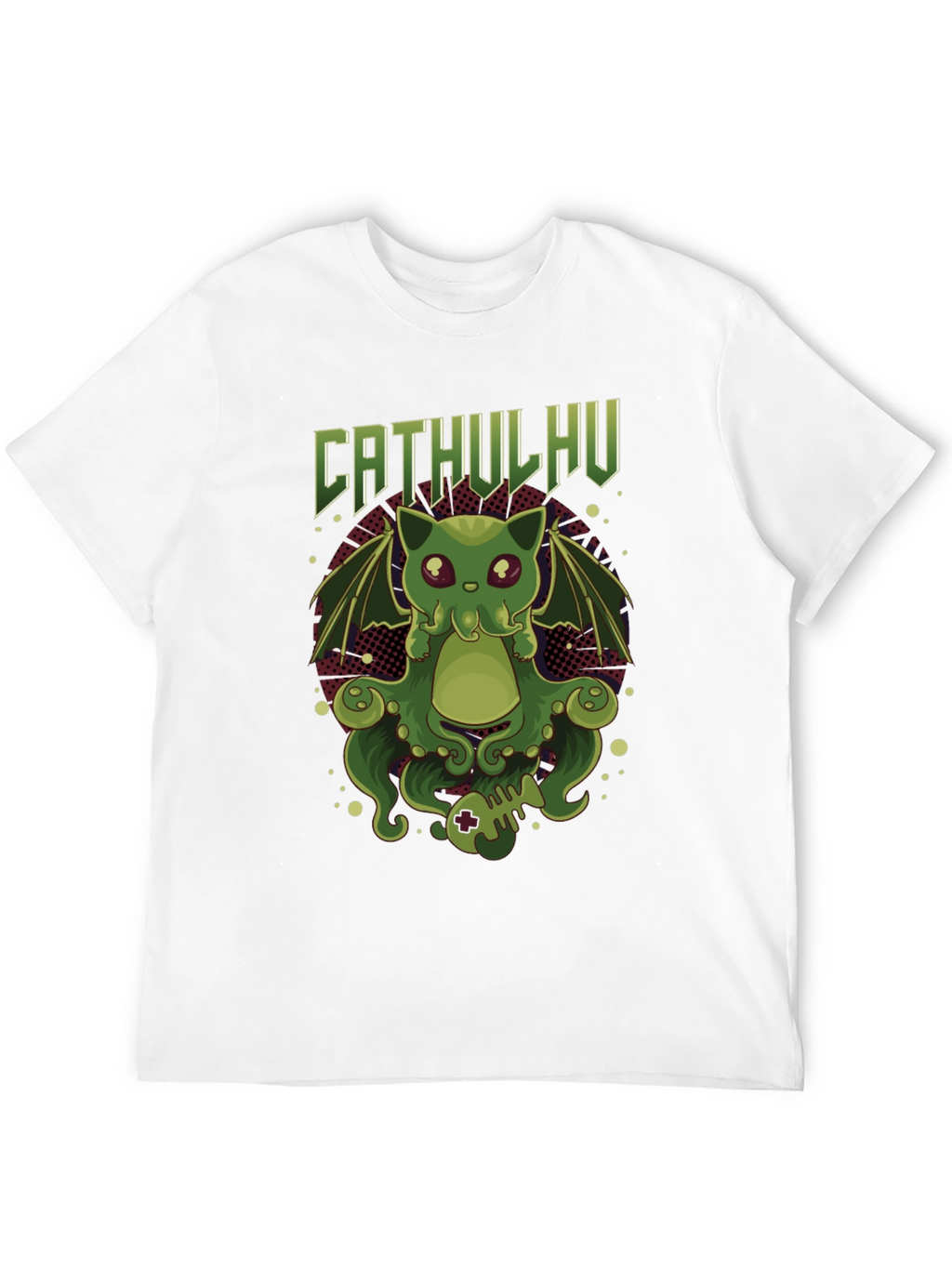 CATHULHU Graphic Tee - Kraken Cat Humor