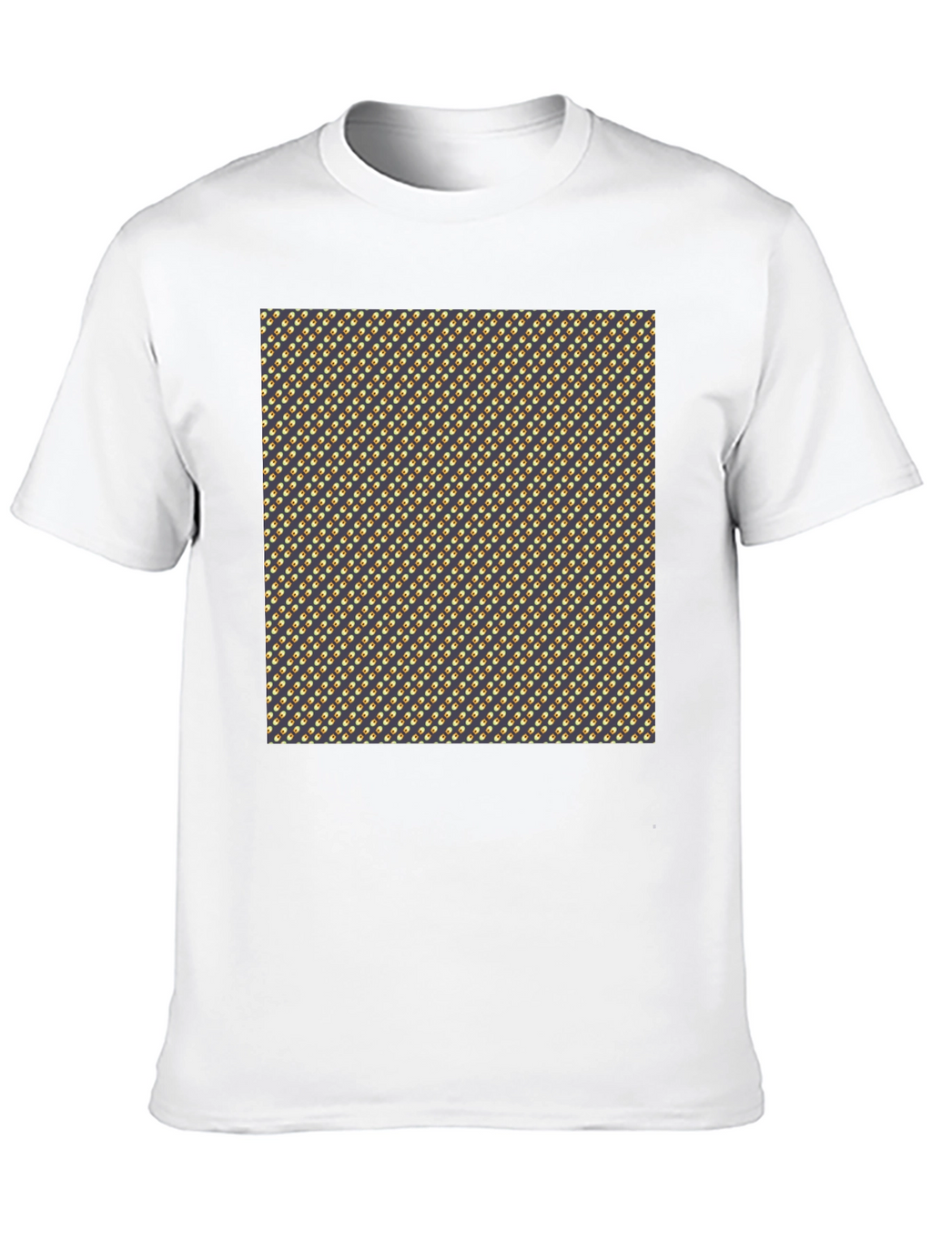 Stylish Black Tee with Unique Pattern