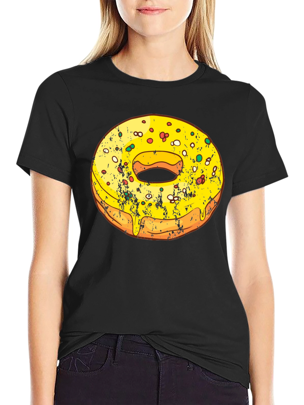 Donut Graphic Tee - Fun Foodie T-Shirt