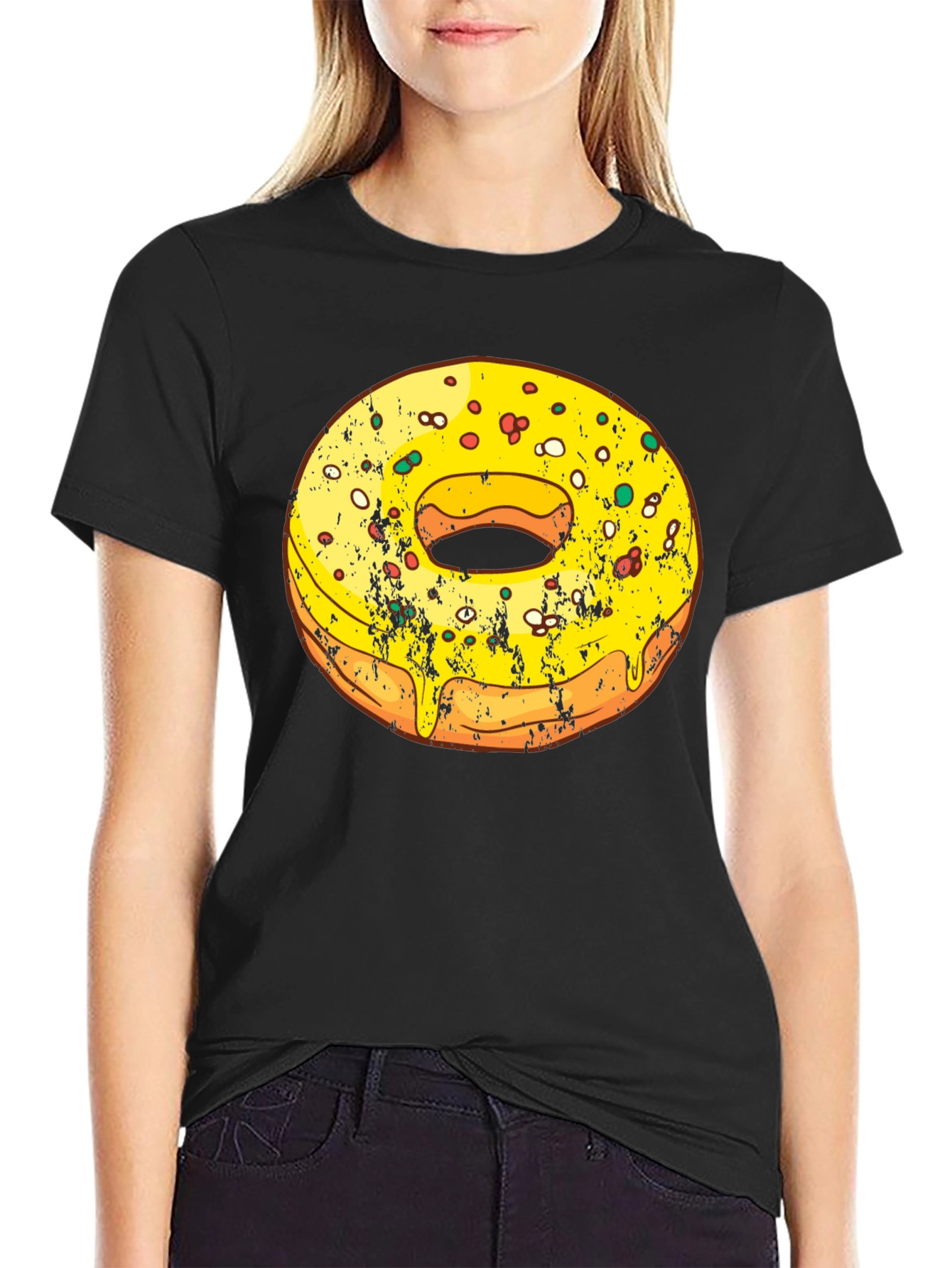 Donut Graphic Tee - Fun Foodie T-Shirt