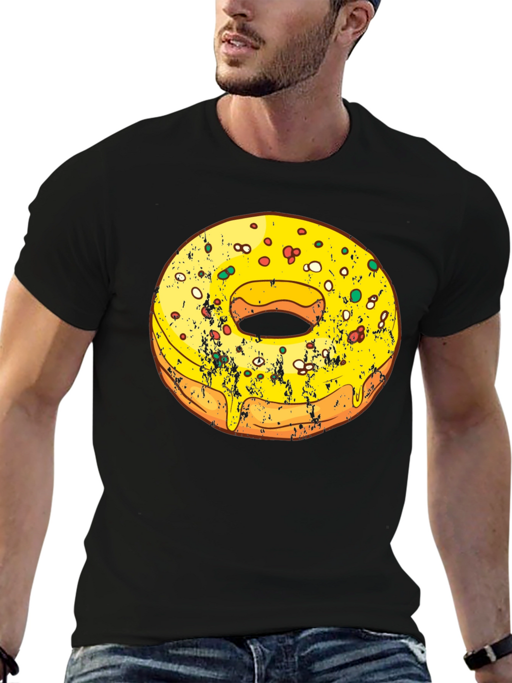 Donut Graphic Tee - Fun Foodie T-Shirt